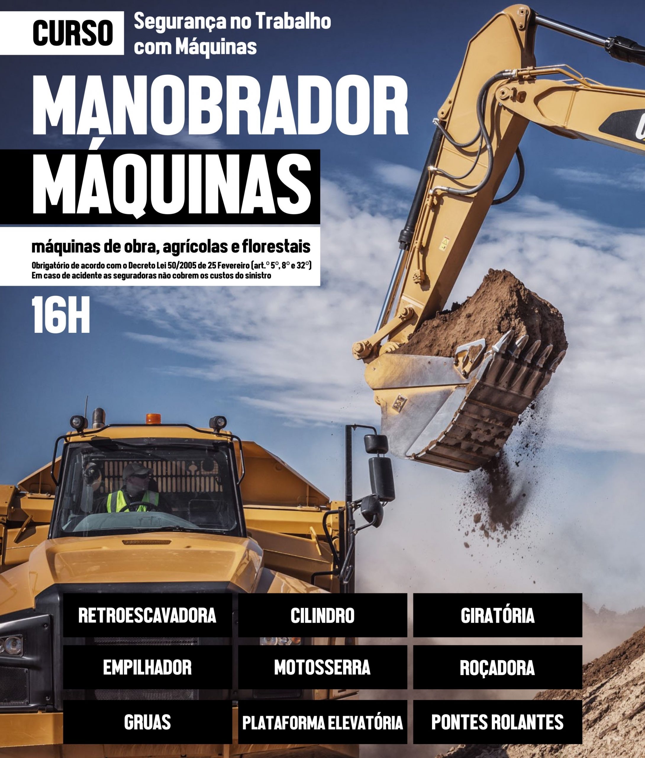 curso manobrador de máquinas