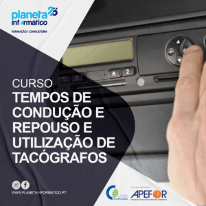 Curso Tempos de Condução e Repouso e Utilização de Tacógrafos