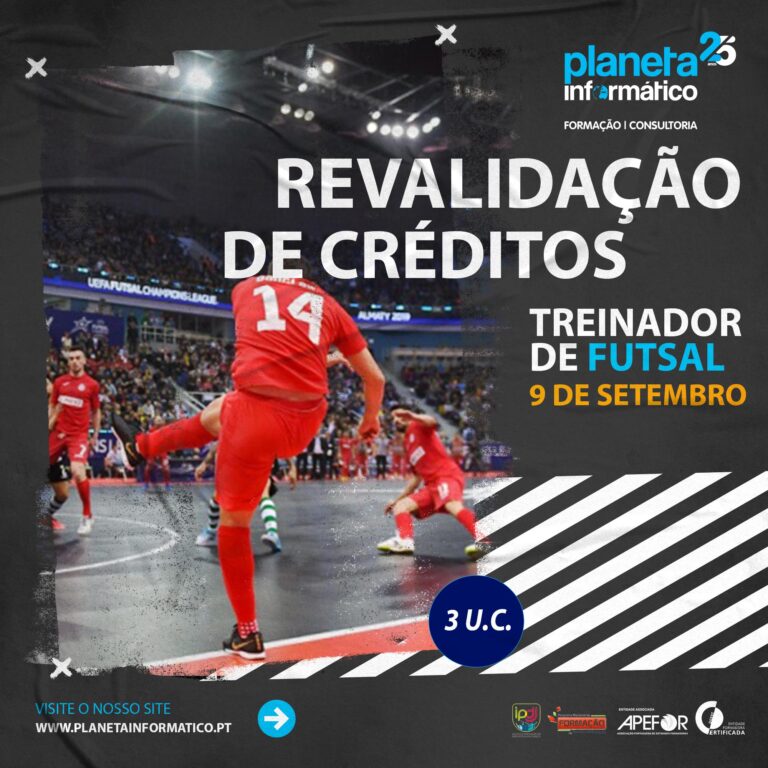 revalidação créditos de futsal