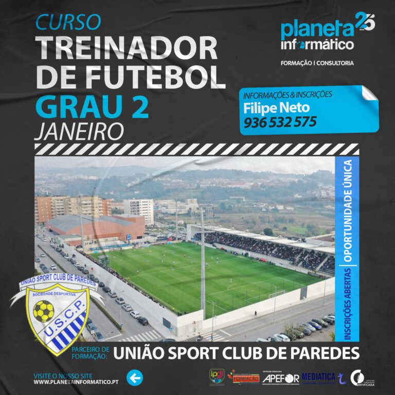 curso treinador de futebol