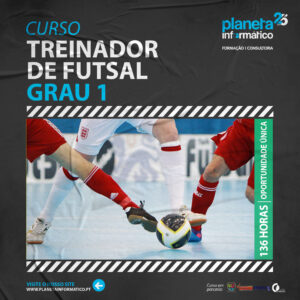 curso treinador de futsal