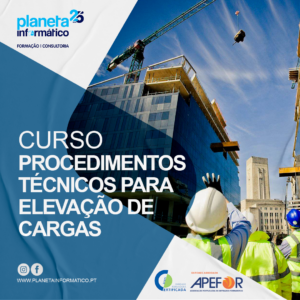 Procedimentos técnicos para elevação de cargas